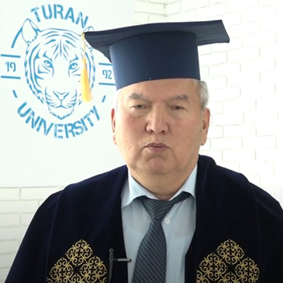 Поздравление ректора университета «Туран» Алшанова Рахмана Алшановича в адрес выпускников 2021 года!
