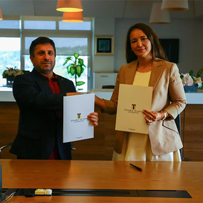 Signing a Memorandum of Understanding between Turan University and İstanbul Ticaret Üniversitesi, Turkey