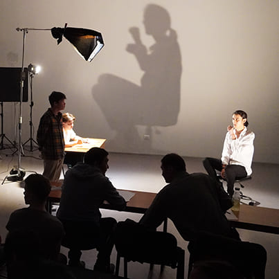 During the winter session, the “Turan Film Academy” held joint experimental creative exams in the form of film performances