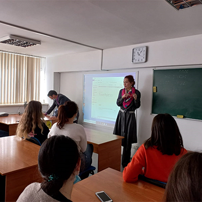 Guest lecture by Olesya Kolesnichenko “How and why to build a personal brand”