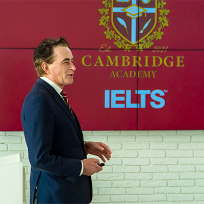 «IELTS preparation» seminar by Mark Jonathan Stegen, one of the best teachers in preparation for the international IELTS exam