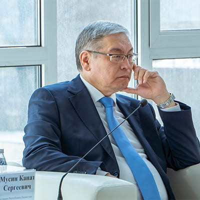 В университете «Туран» состоялась встреча с Министром юстиции Республики Казахстан Мусиным Канатом Сергеевичем