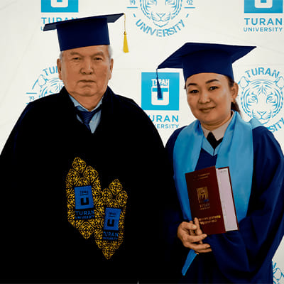 Turan University was awarded the diploma of Doctor of Philosophy (PhD) of its own sample