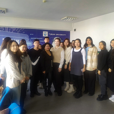Guest lecture by Gulnara Zhunusova for students of the educational program «Restaurant business and hotel business»