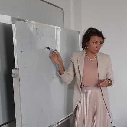 Guest lecture by Anastasia Khazovskaya for students of the 4th year of the educational program «Restaurant business and hotel business»