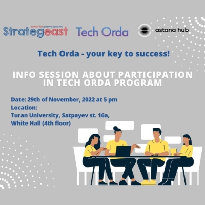 Information session on explaining the Tech Orda program