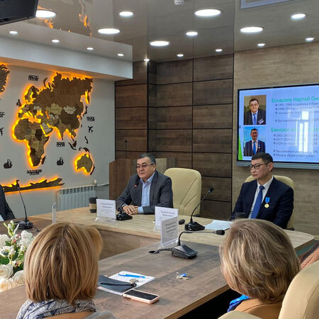 ROUND TABLE WITH REPRESENTATIVES OF THE NATIONAL BANK OF THE REPUBLIC OF KAZAKHSTAN WITH THE PARTICIPATION OF TEACHERS AND STUDENTS OF OP “FINANCE” WITHIN THE FRAMEWORK OF THE FINANCIER WEEK