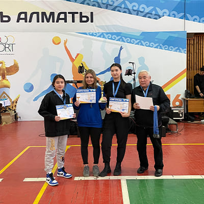 Teams of Turan University took part in the Sports festival