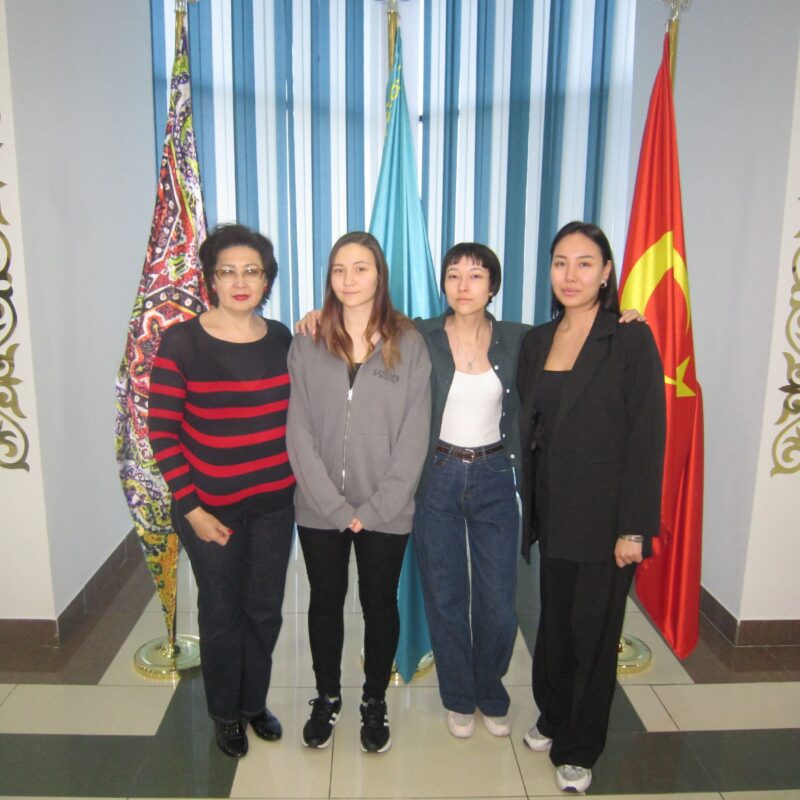 Students of the educational program “Psychology” at the XV Republican Student Subject Olympiad in Psychology!