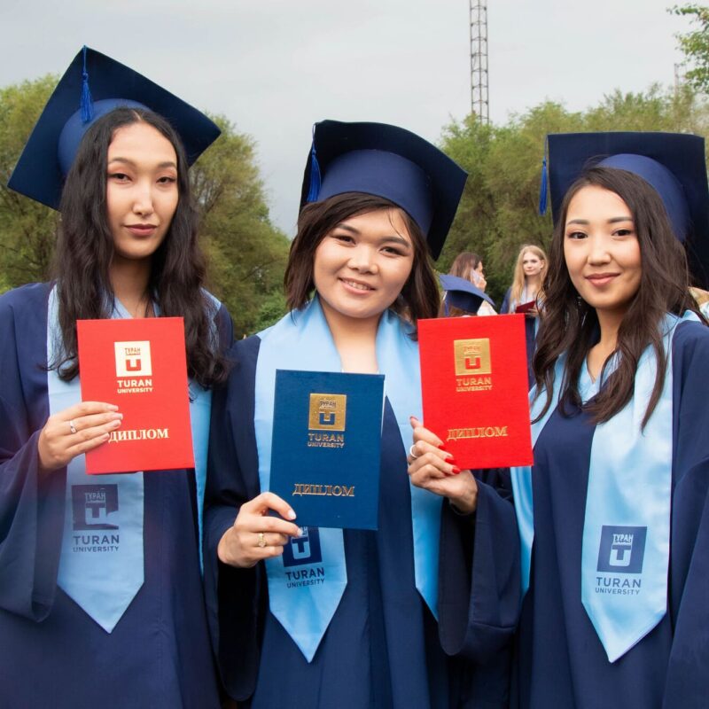 Церемония вручения дипломов – 2023 Университета «Туран»!