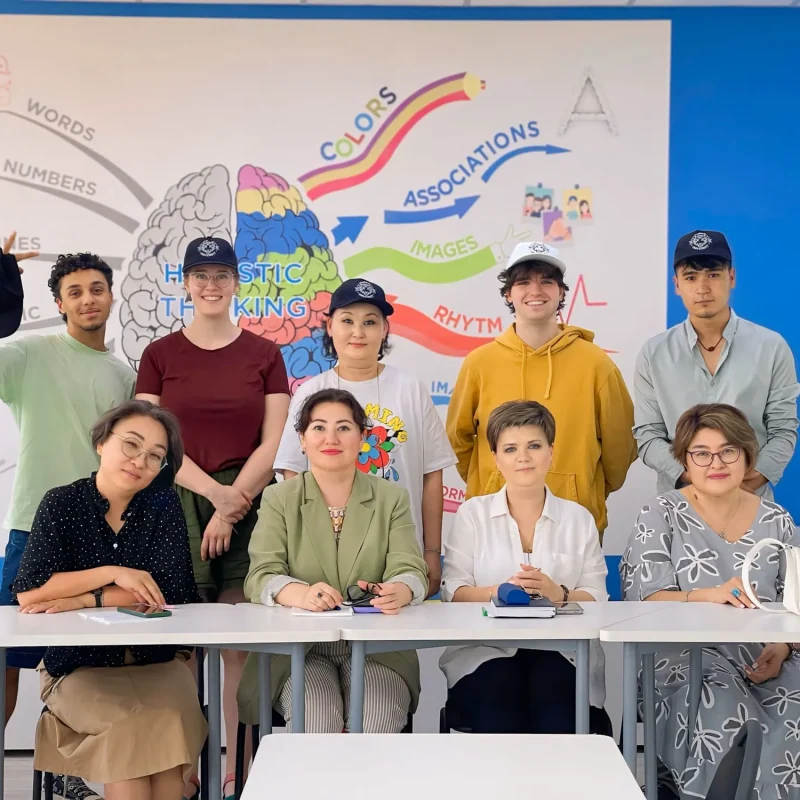 On the 15th of May in the group of Foundation faculty A2 there was an open lesson on the theme: “Russian language in Kazakhstan: Foundation about Turan” under the guidance of the teacher Zhappar K.Z.