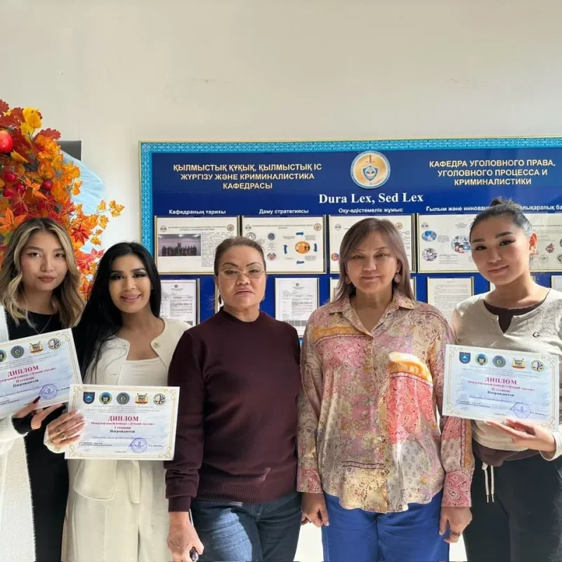 The specialized training center of the Republic of Kazakhstan hosted a large-scale and interesting event “The best shooter” with the participation of students of the Higher school of law of the Turan University