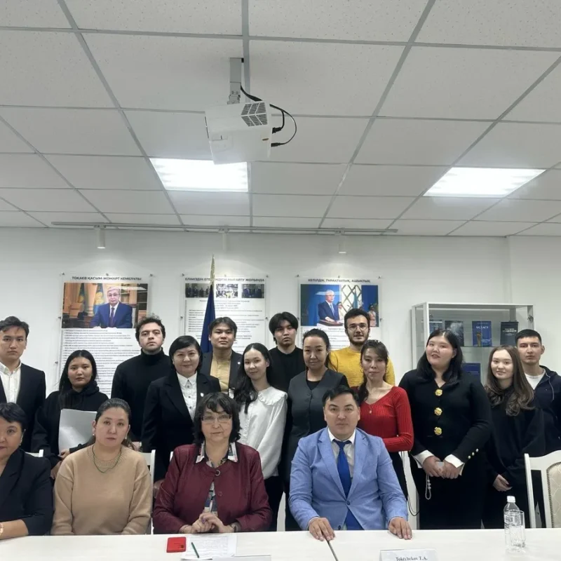 Scientific and Practical Round Table “The Law of the European Union and Its Application” at KazNU with the Participation of a Teacher of the Higher School of Law