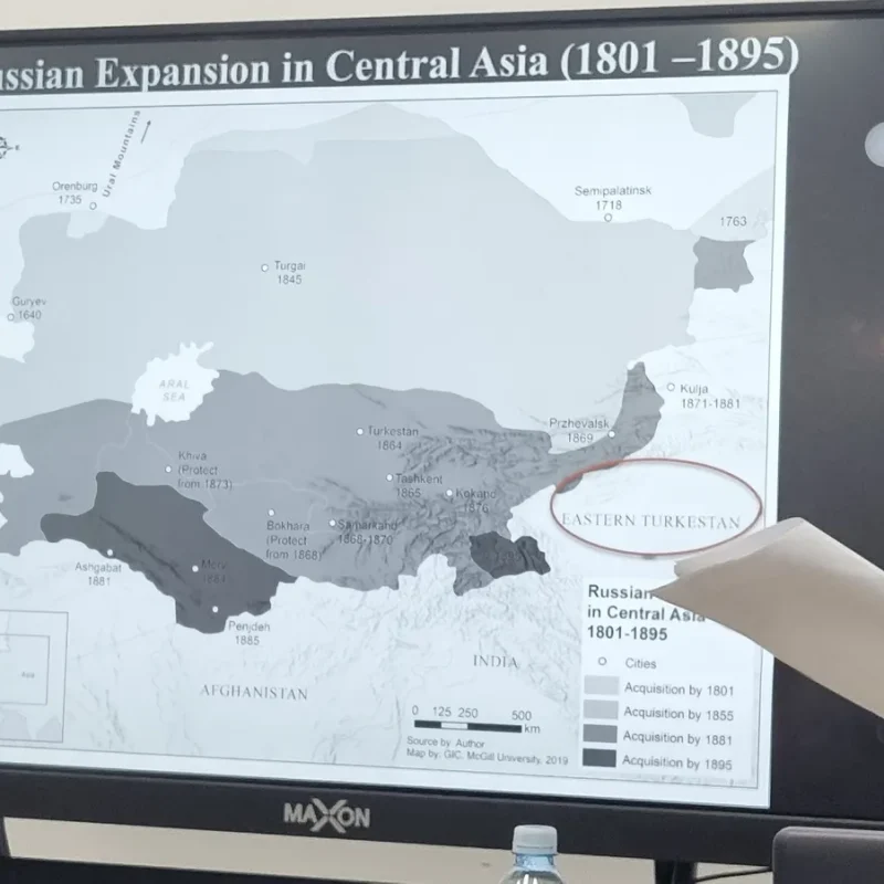 Конкорд университетінің зерттеушісі А. Исиеваның Регионалдық зерттеулер орталығындағы дәрісі