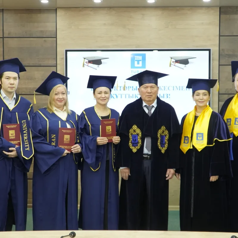 Поздравляем Ниязова Мусу Найманулы с присуждением степени доктора (PhD) философии!