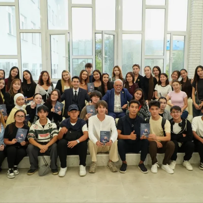 Turan Film Academy студенттерінің ҚР еңбек сіңірген әртісі, актер және педагог Асанәлі Әшімовпен шығармашылық кездесуі