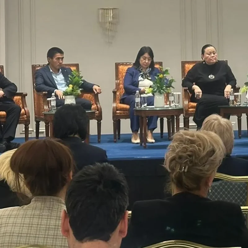 «Тұран» университетінің Құқық жоғары мектебінің өкілдері әйелдердің саяси көшбасшылығы мен гендерлік теңдігі жөніндегі І ұлттық конгресіне қатысты