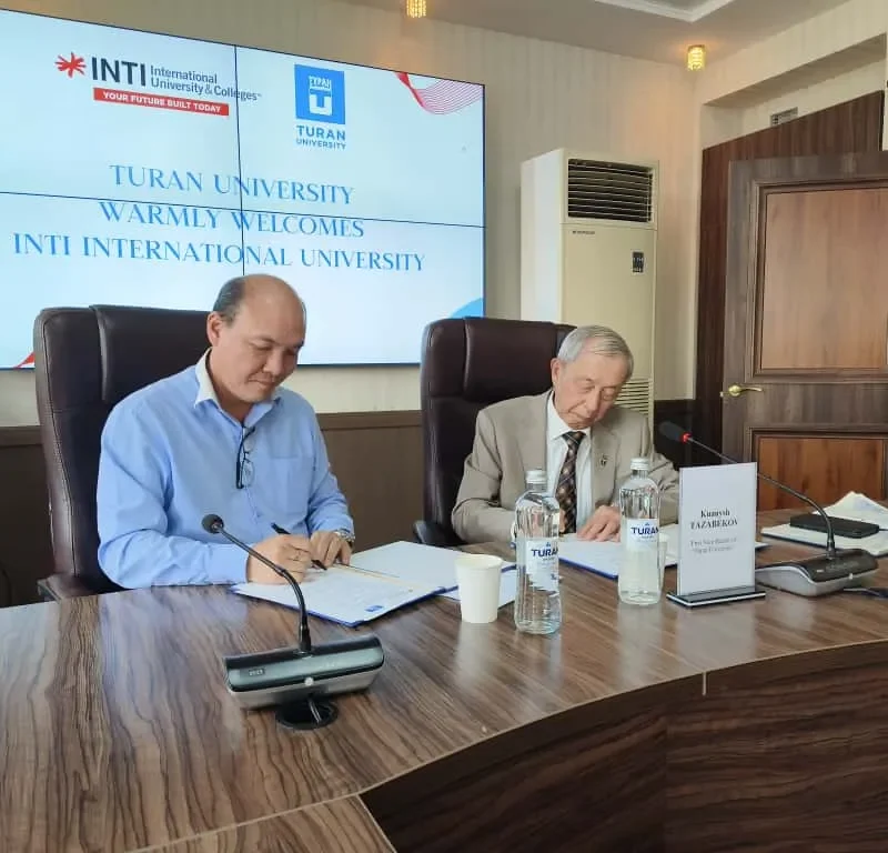 «Тұран» университеті INTI International University (Малайзия) университетімен ынтымақтастық туралы меморандумға қол қойды