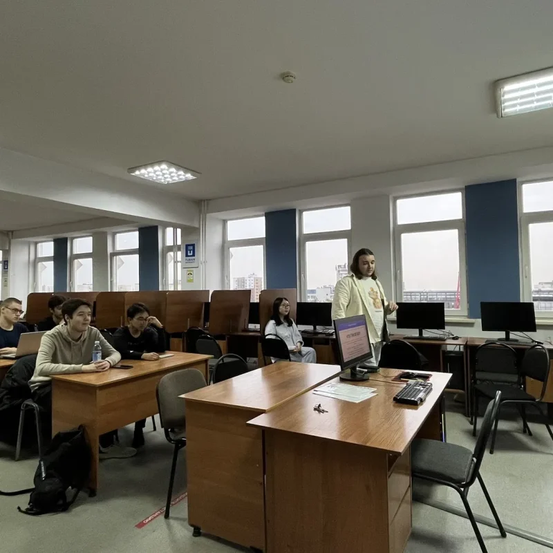Guest lecture “Application of Information Security Standards ISO 27000, 31000” for students of the “Information Systems” and “Intelligent Robotics” programs