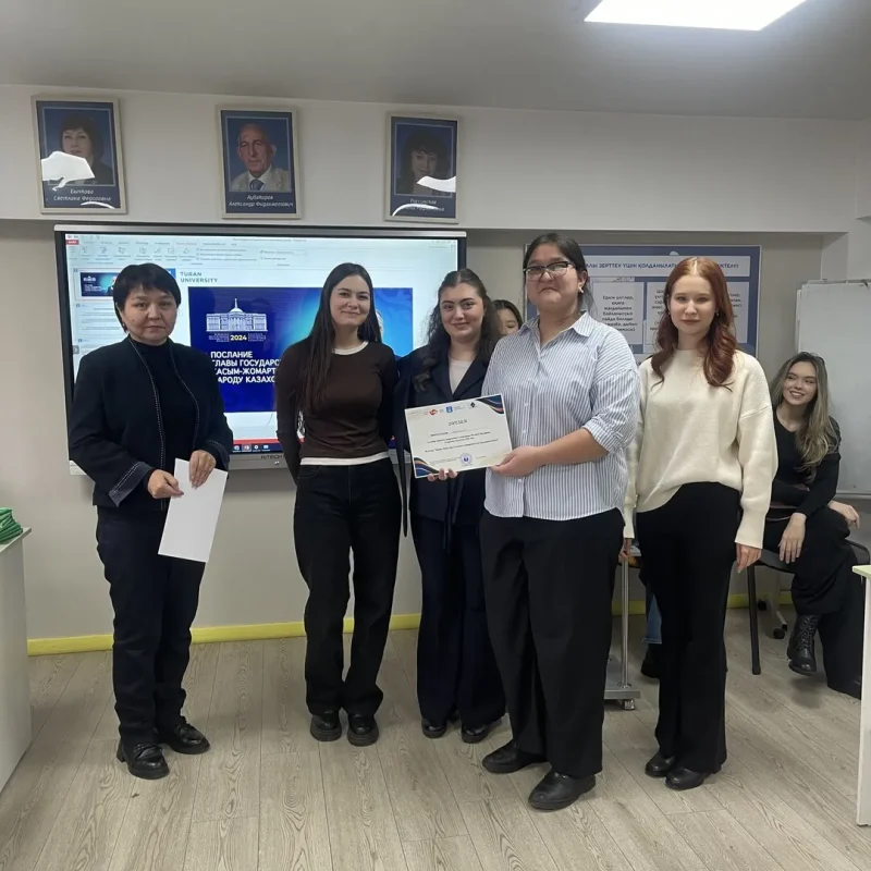 «Тұран» университетінің студенттері Alatau City және Алматы брендтерінің перспективаларын дебат барысында талқылады