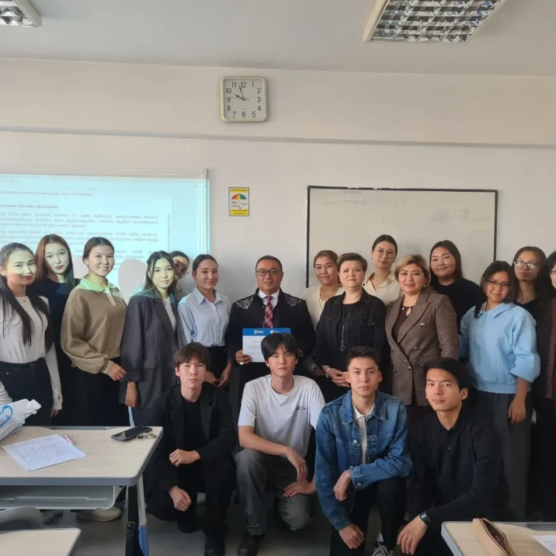 The “National Dictation” project was held at “Turan” University