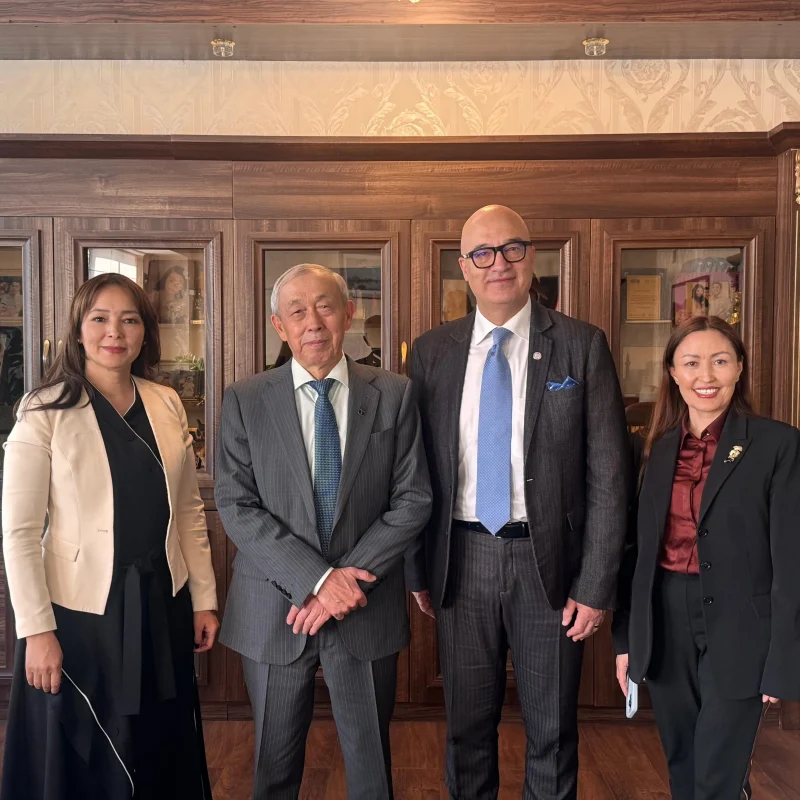 Визит господина Маурицио Ароника в Университет «Туран» и открытие Академии кулинарии в Алматы