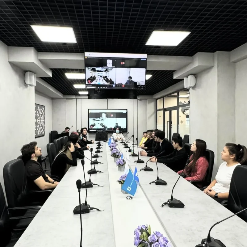 Guest Lecture by a Deputy of the Mazhilis of the Parliament of the Republic of Kazakhstan at the Higher School of Law of Turan University